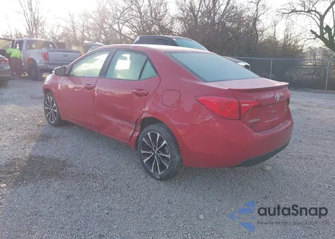 2018 Toyota Corolla L z USA, uszkodzony, nr VIN 2T1BURHE7JC027074